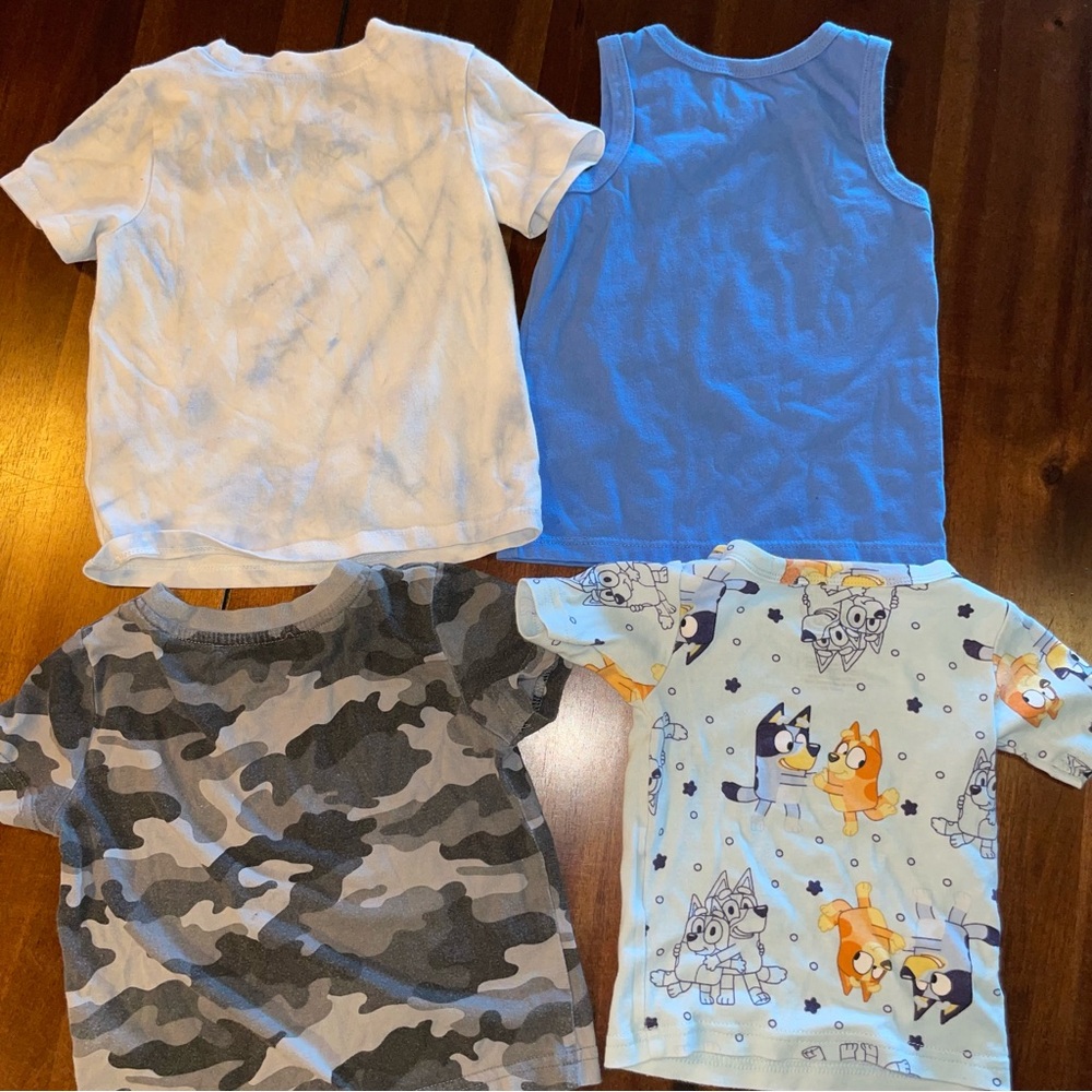 KIDS BUNDLE! Garanimals Kids Tee - Blue and White - Picture 7 of 8